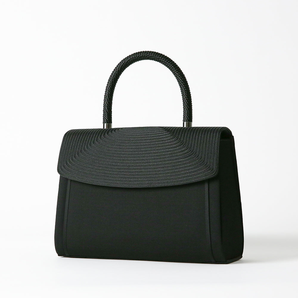 YUMI KATSURA|コード刺繍ブラックフォーマルバッグ 岩佐オフィシャルショップ<フォーマルバッグ・和装バッグ・草履>【公式サイト】