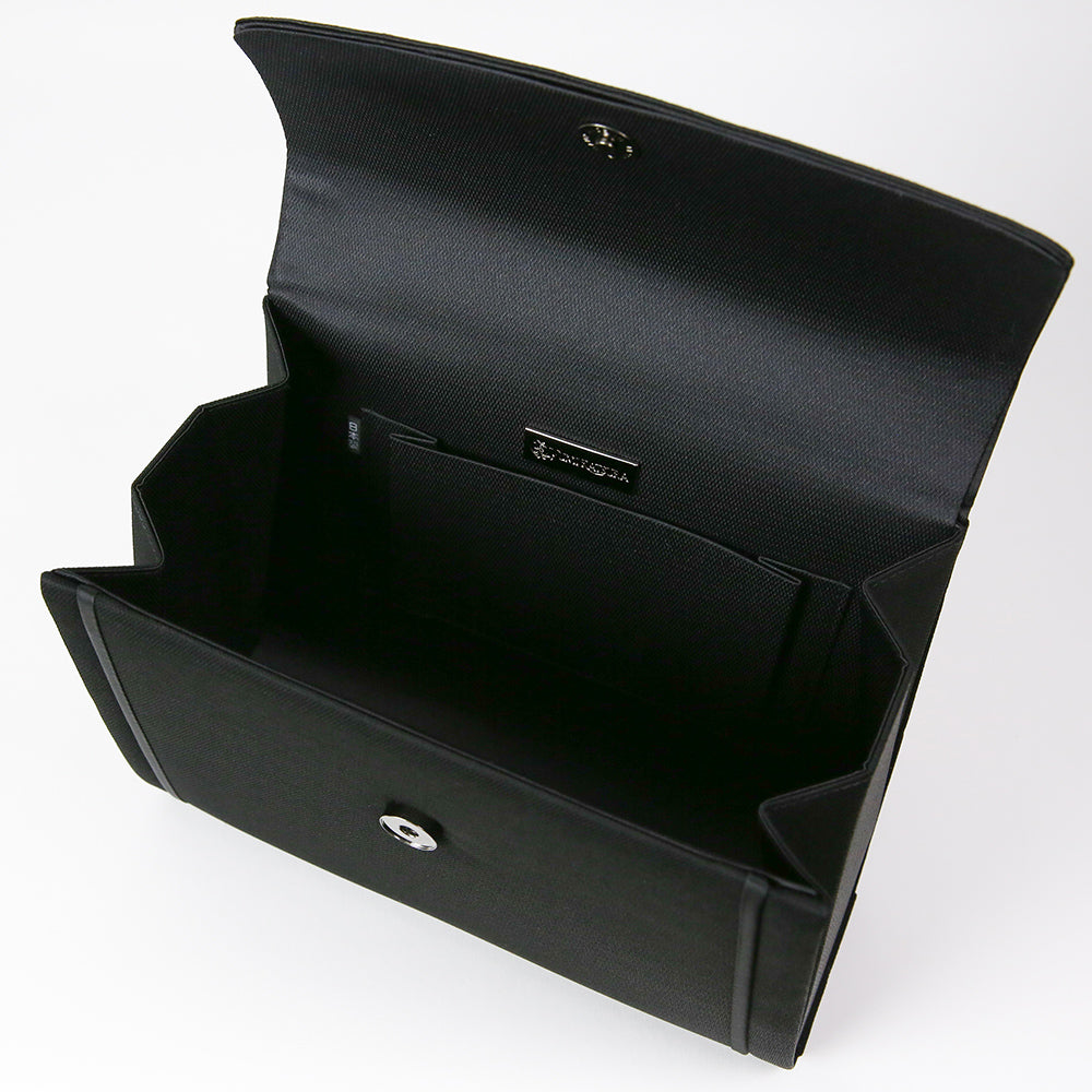 YUMI KATSURA|コード刺繍ブラックフォーマルバッグ 岩佐オフィシャルショップ<フォーマルバッグ・和装バッグ・草履>【公式サイト】