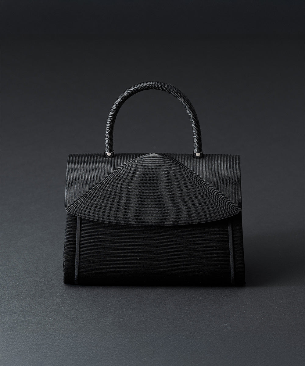 YUMI KATSURA|コード刺繍ブラックフォーマルバッグ