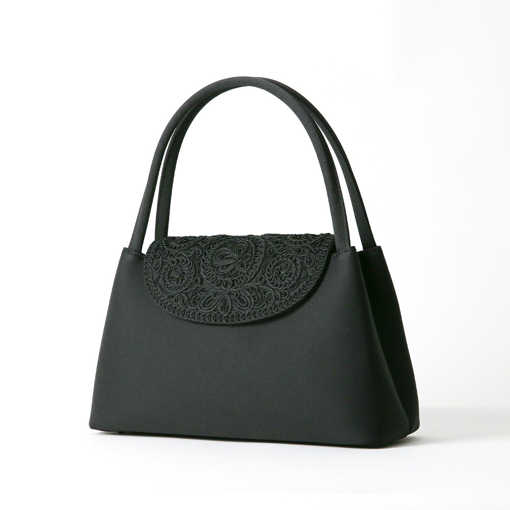 コード刺繍ソフトフォーマルバッグ