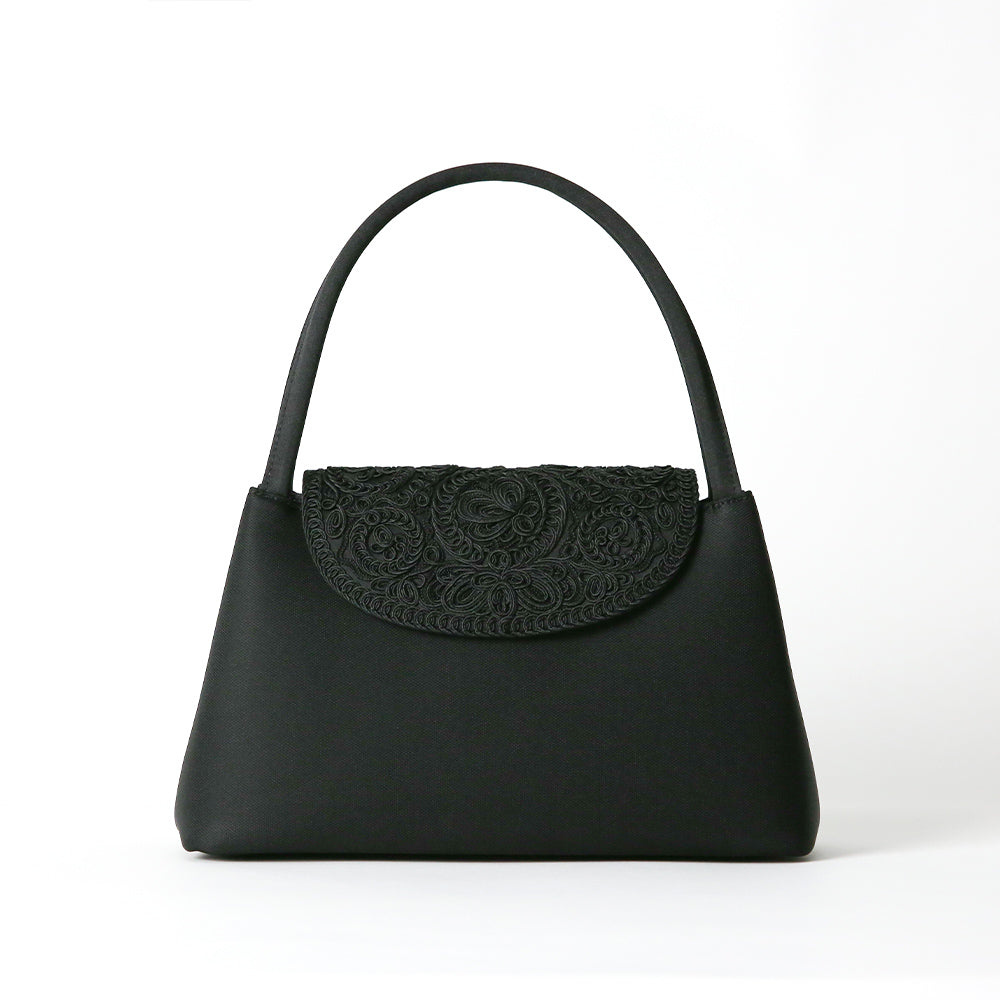 コード刺繍ソフトフォーマルバッグ