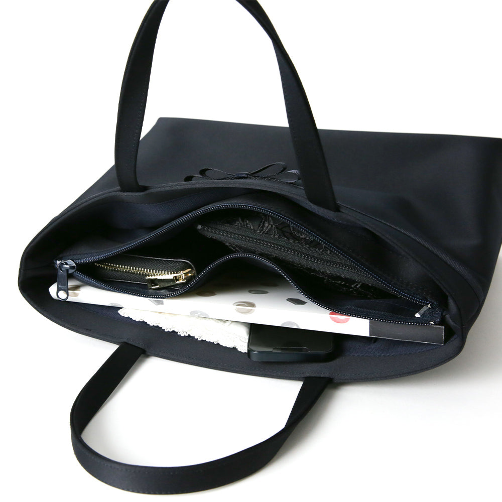 YUMI KATSURA|濃紺バッグ2点セット