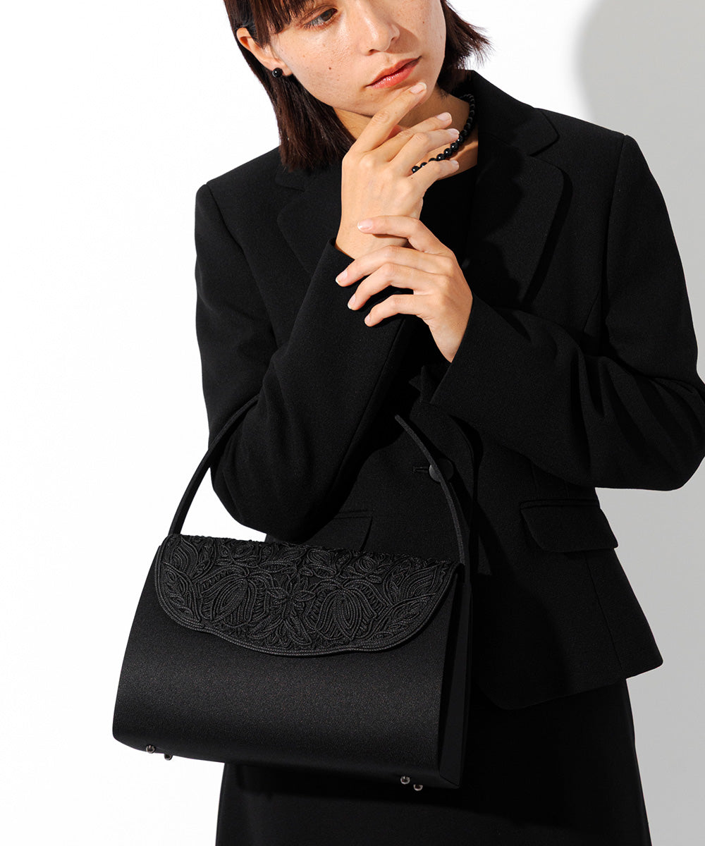 コード刺繍インナーマグネットフォーマルバッグ 岩佐オフィシャルショップ<フォーマルバッグ・和装バッグ・草履>【公式サイト】