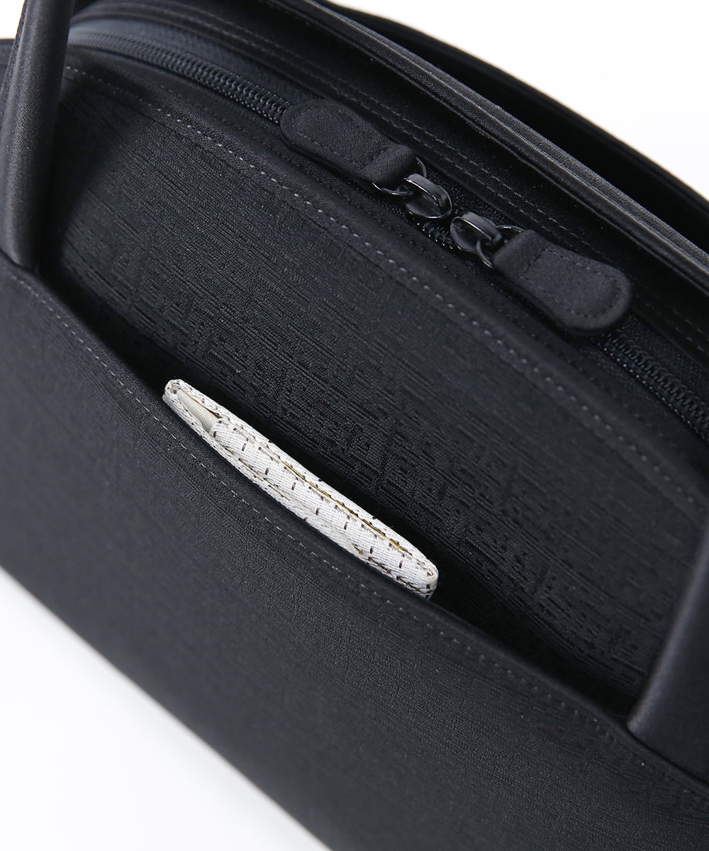 米沢織シェル型フォーマルバッグ