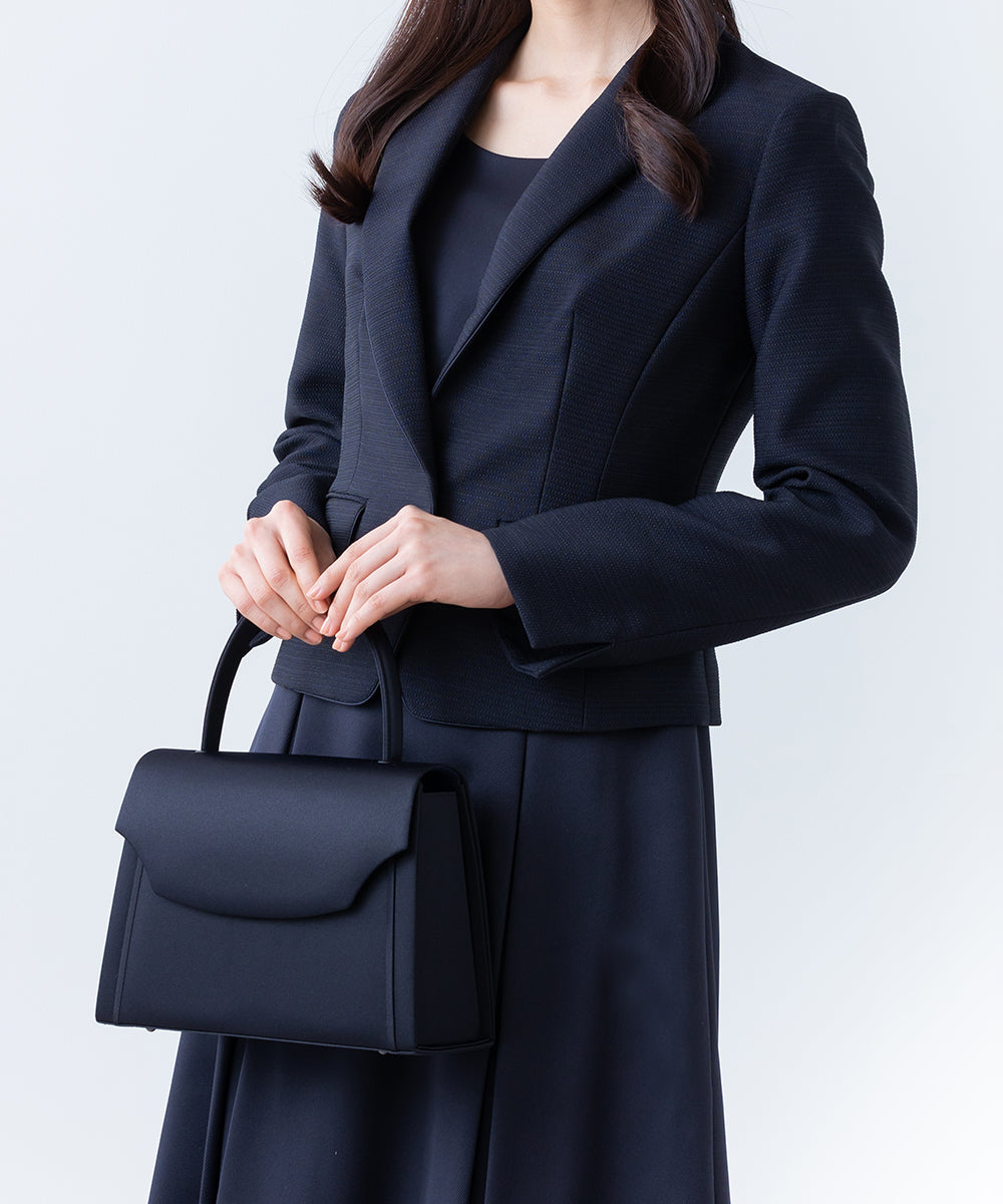 濃紺トップハンドルバッグ