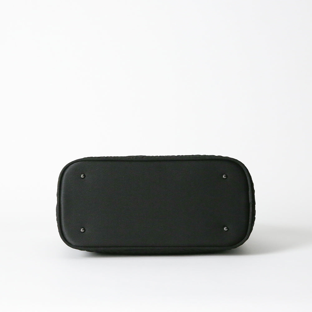 タッセル付きジオメトリック二層式バッグ