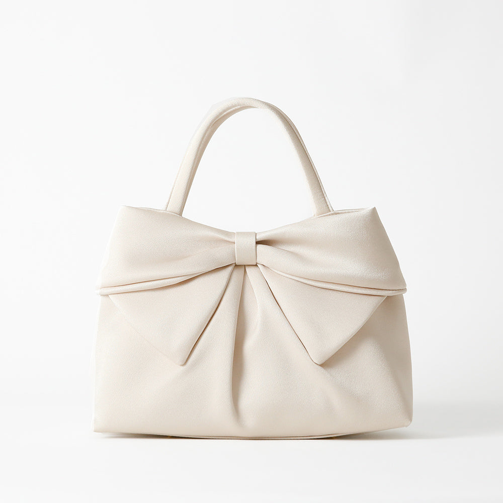 Double-sided ribbon color soft bag