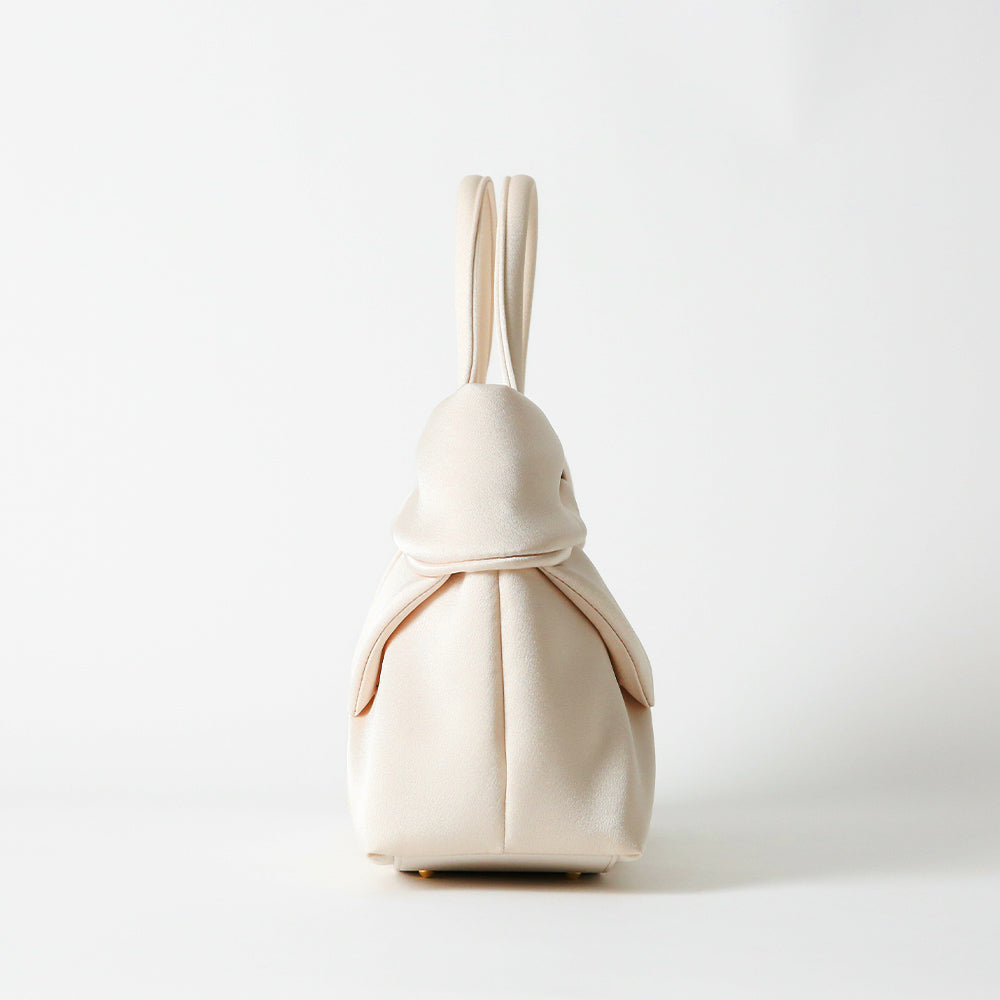 Double-sided ribbon color soft bag