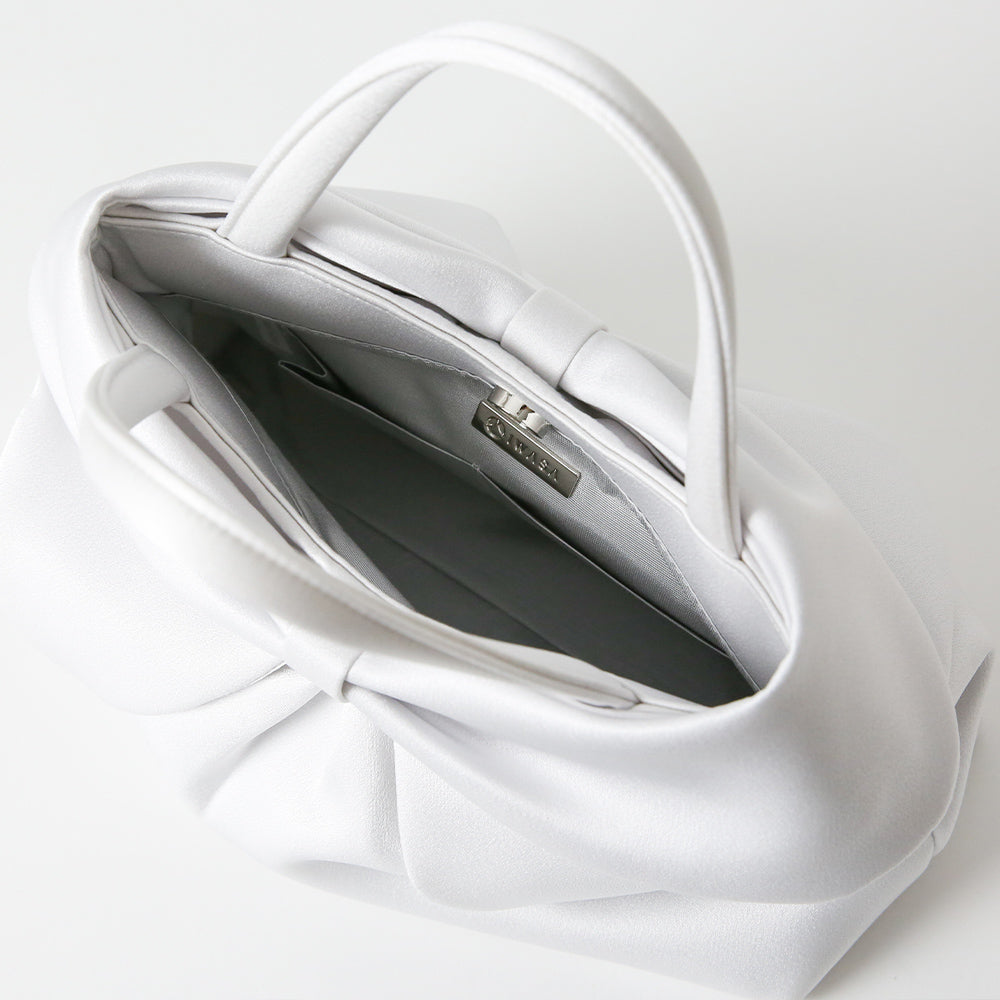 両面リボンカラーソフトバッグ