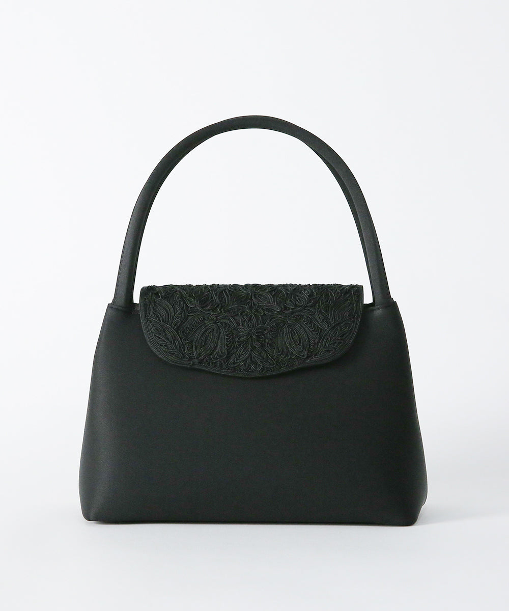 コード刺繍ソフトフォーマルバッグ