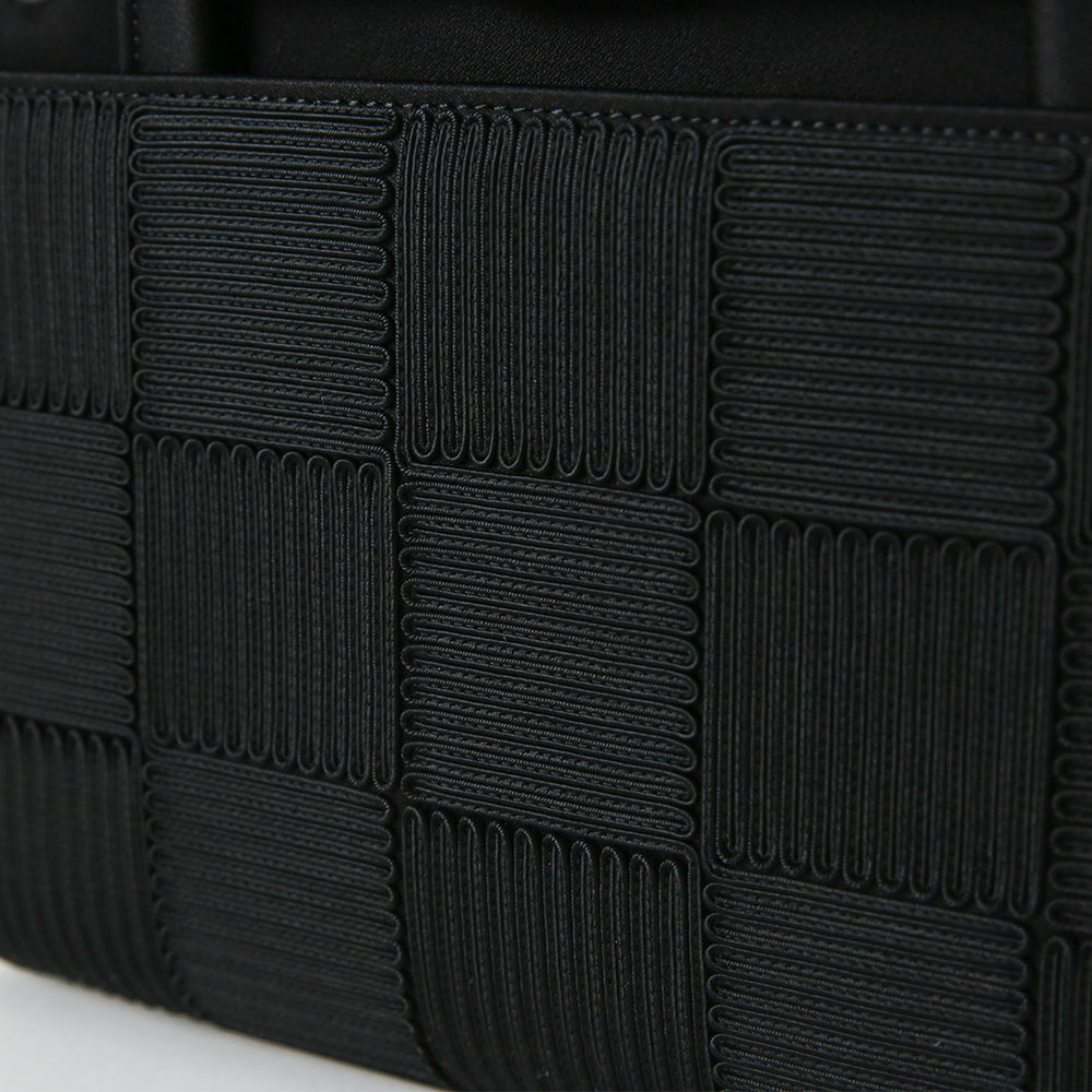 Square cord embroidered bag | Kosuna model