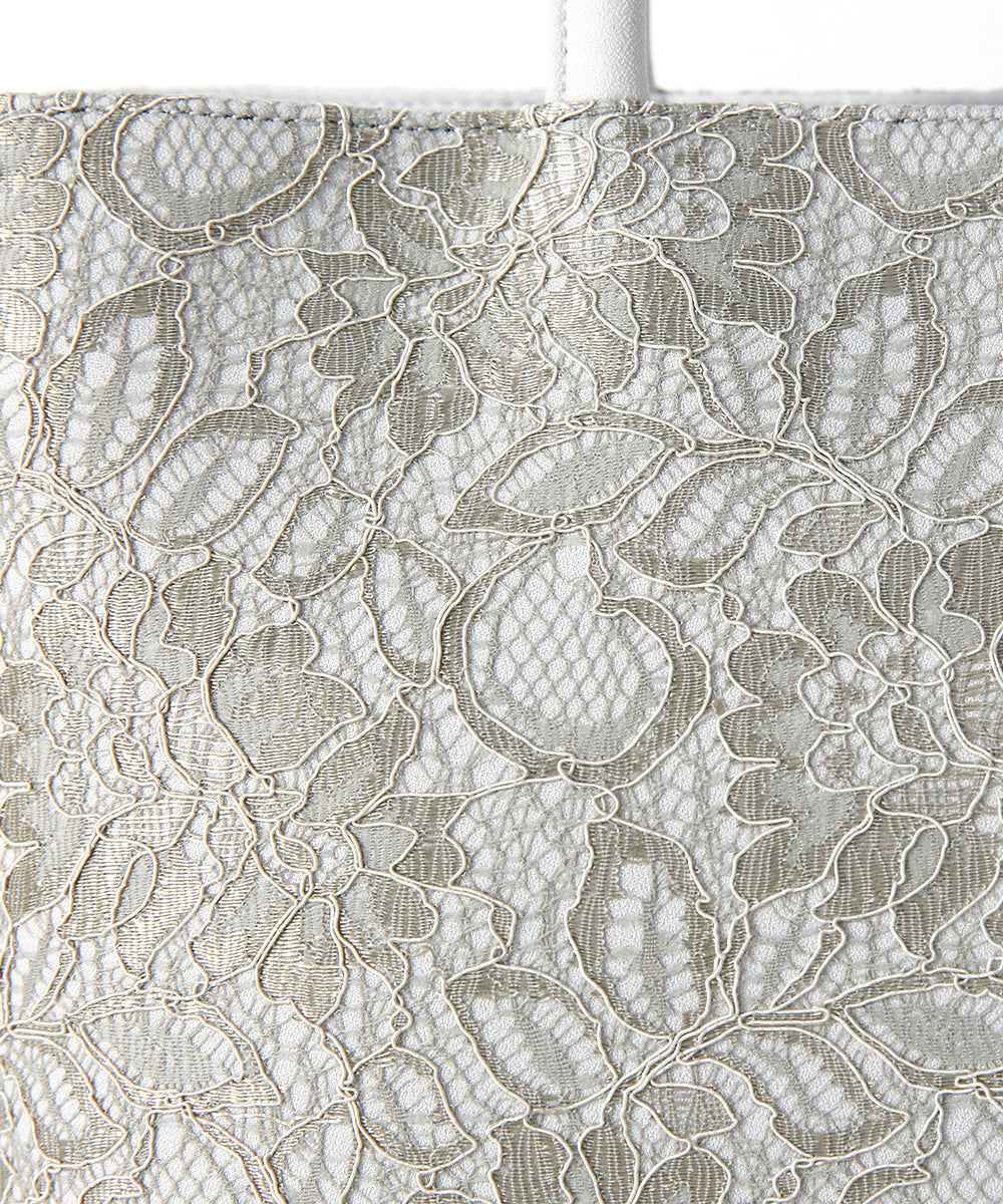 即納品|カラーコードレース二層式バッグ