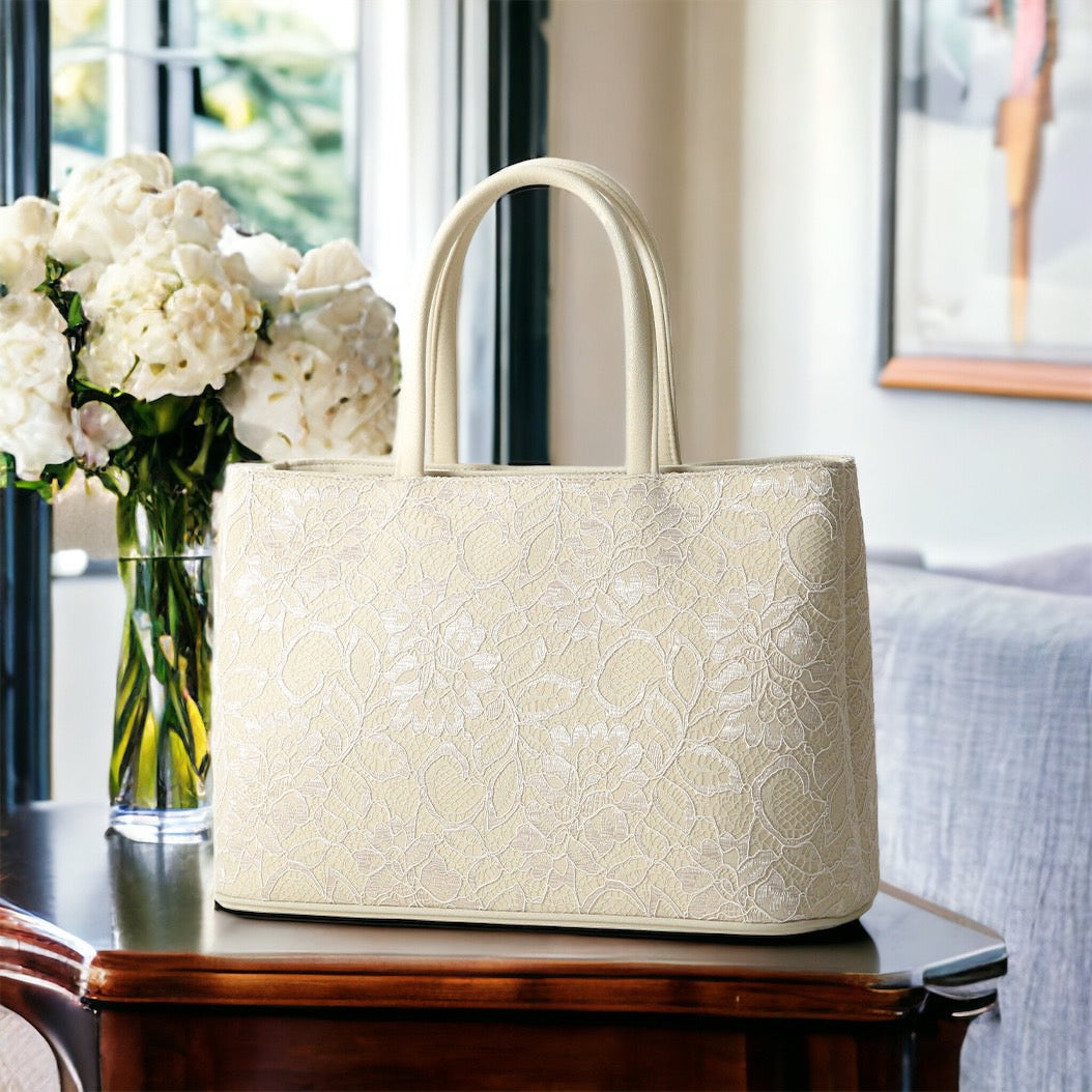 カラーコードレース二層式バッグ