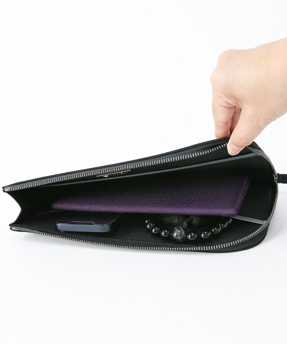 ホースヘアメンズフォーマルクラッチバッグ