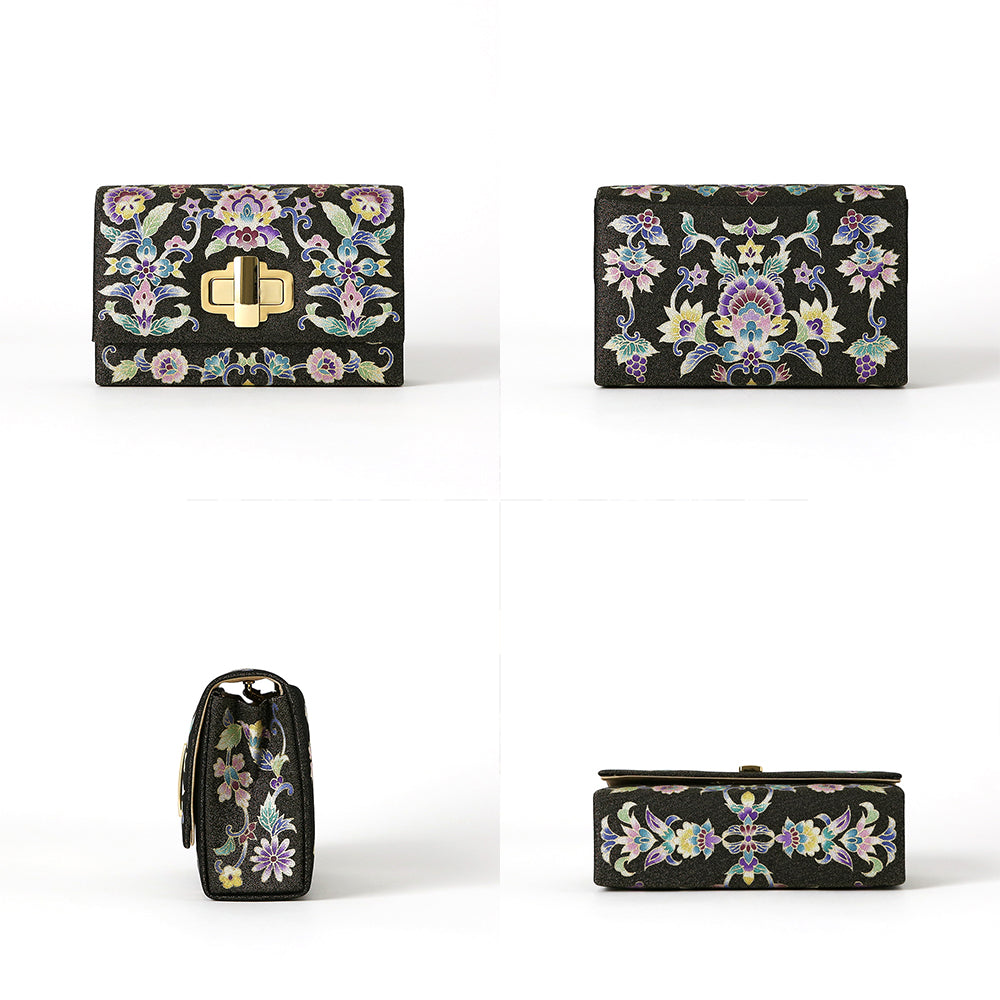 手描き友禅 蓮更紗イブニングバッグ 岩佐オフィシャルショップ<フォーマルバッグ・和装バッグ・草履>【公式サイト】