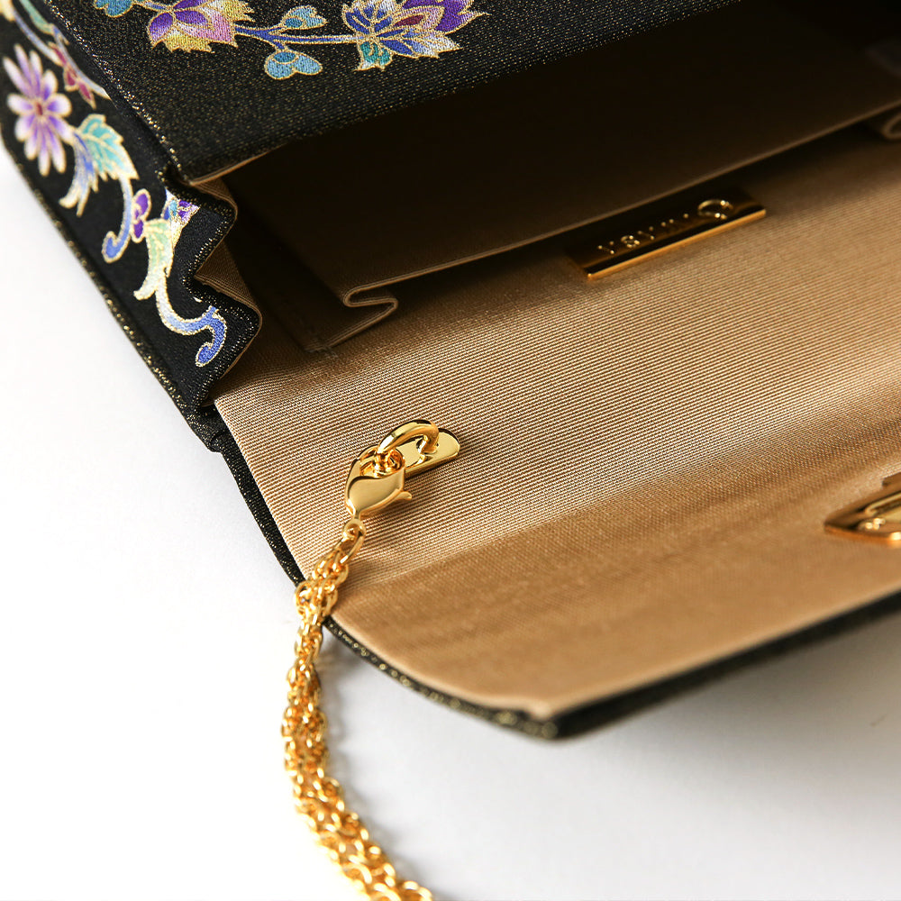 手描き友禅 蓮更紗イブニングバッグ 岩佐オフィシャルショップ<フォーマルバッグ・和装バッグ・草履>【公式サイト】