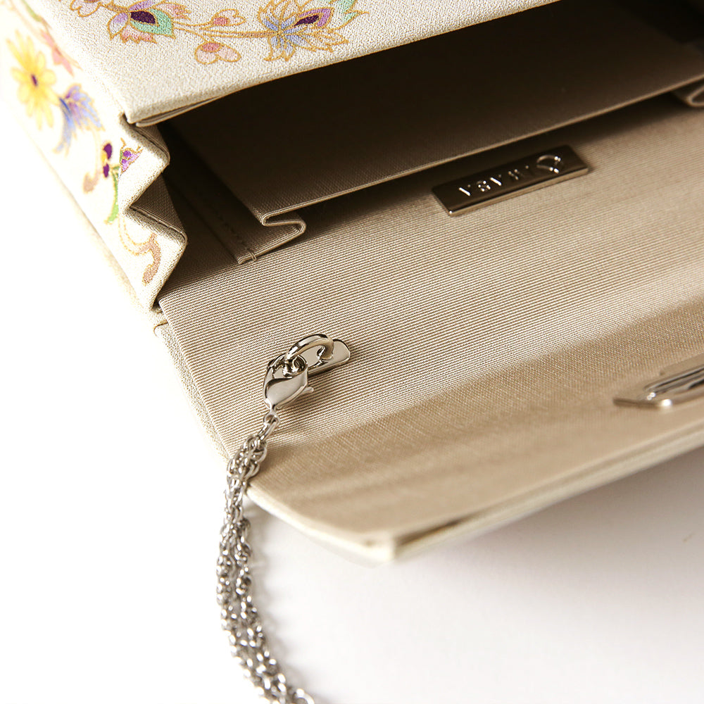 手描き友禅 蓮更紗イブニングバッグ 岩佐オフィシャルショップ<フォーマルバッグ・和装バッグ・草履>【公式サイト】