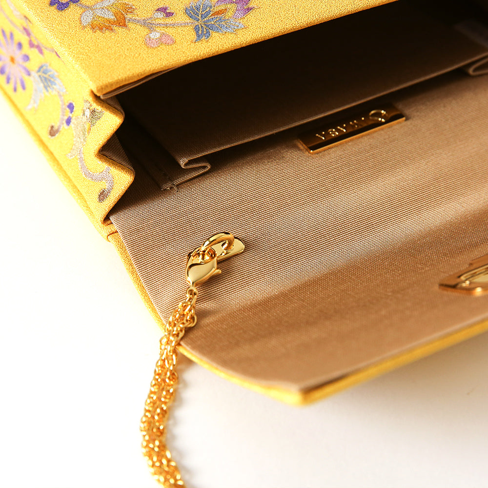 手描き友禅 蓮更紗イブニングバッグ 岩佐オフィシャルショップ<フォーマルバッグ・和装バッグ・草履>【公式サイト】