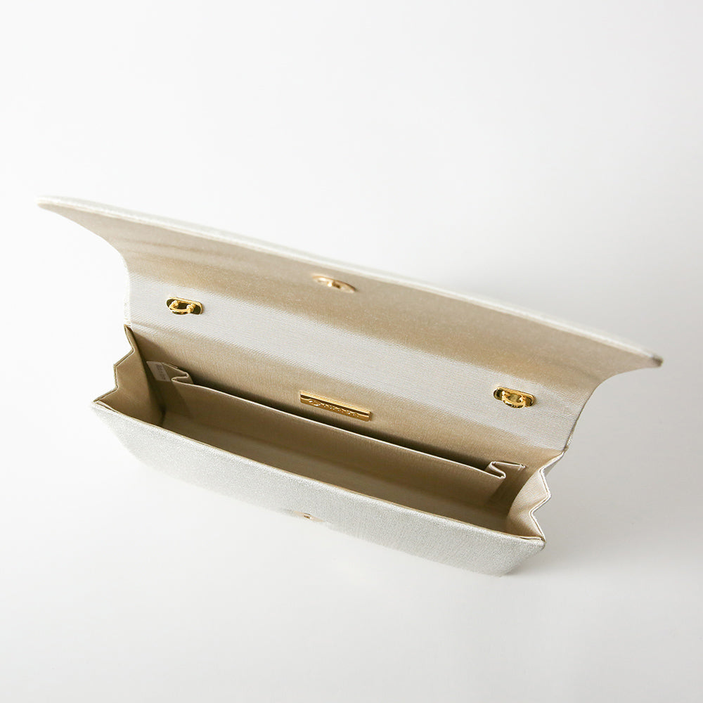 【セット割10%OFF】ミモザ刺繡の草履とクラッチバッグ|すなおモデル