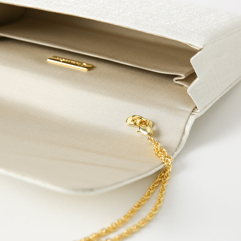 【セット割10%OFF】ミモザ刺繡の草履とクラッチバッグ|すなおモデル