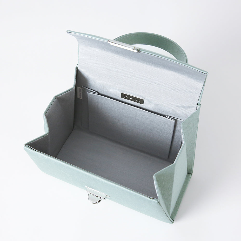 【セット割10%OFF】フォーマルバッグ・草履|水色|すなおモデル