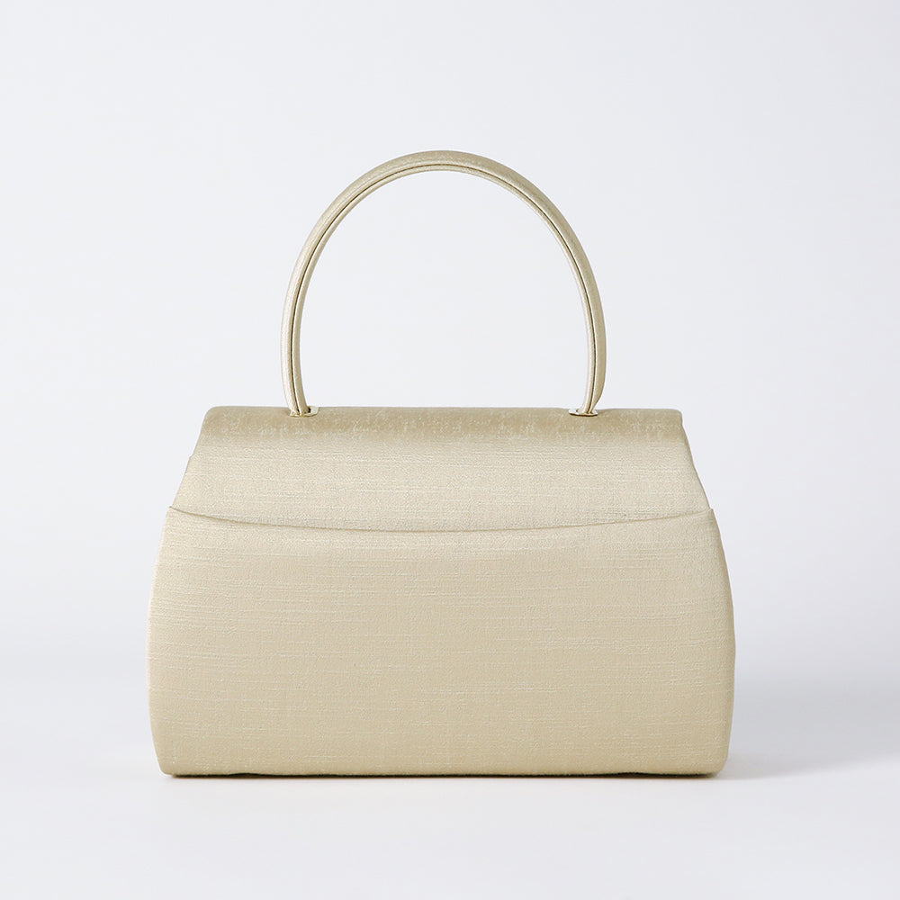【セット割10%OFF】フォーマルバッグ・草履|シャンパンゴールド|すなおモデル