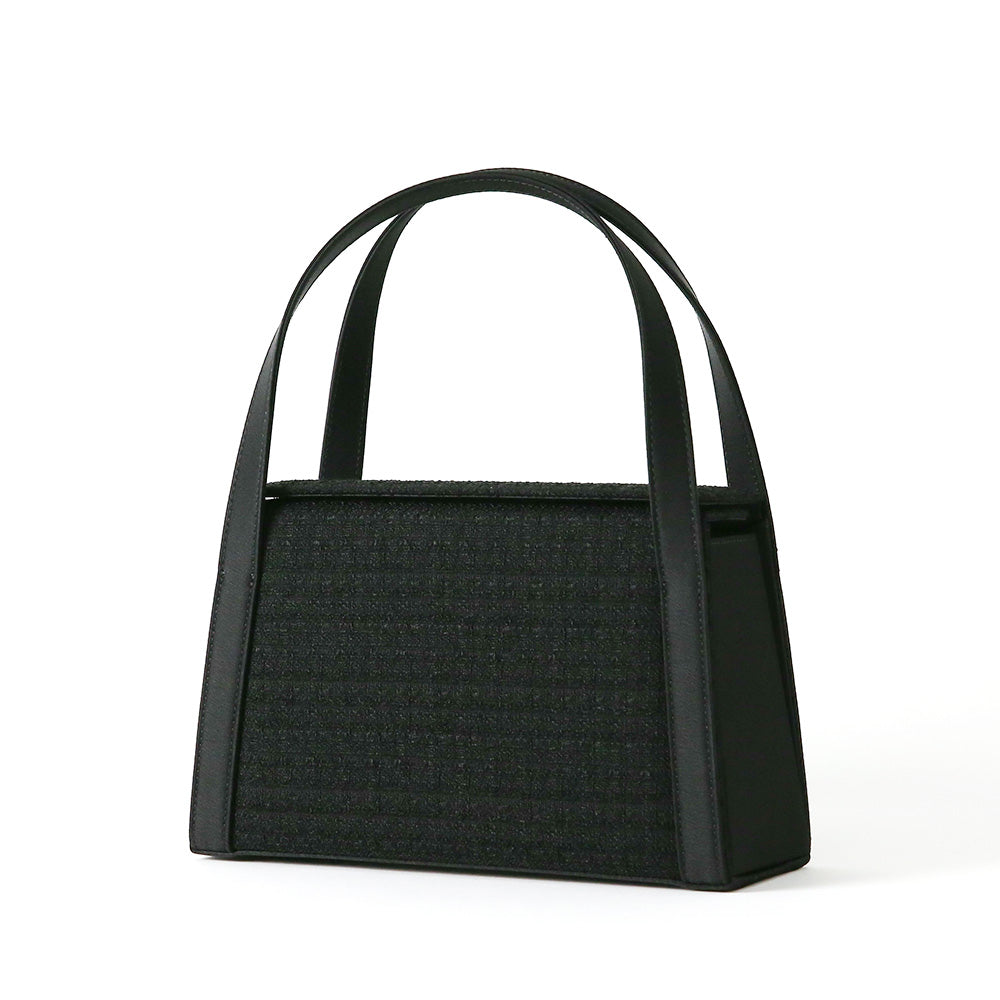 Inner magnet two-handled formal bag