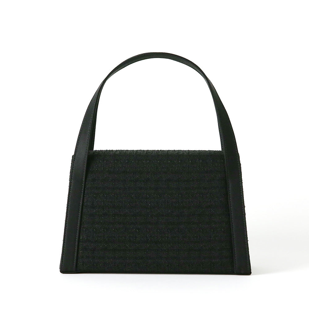 Inner magnet two-handled formal bag