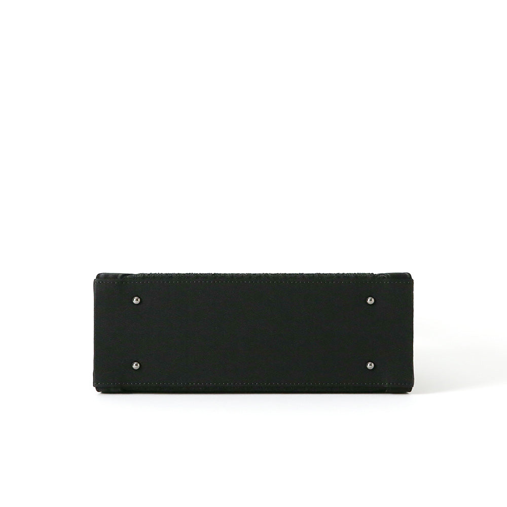 Inner magnet two-handled formal bag