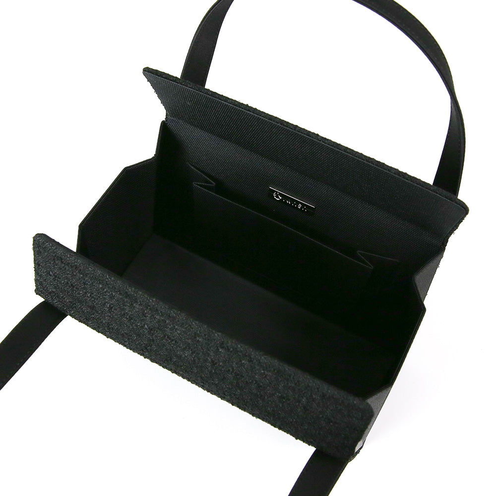 Inner magnet two-handled formal bag