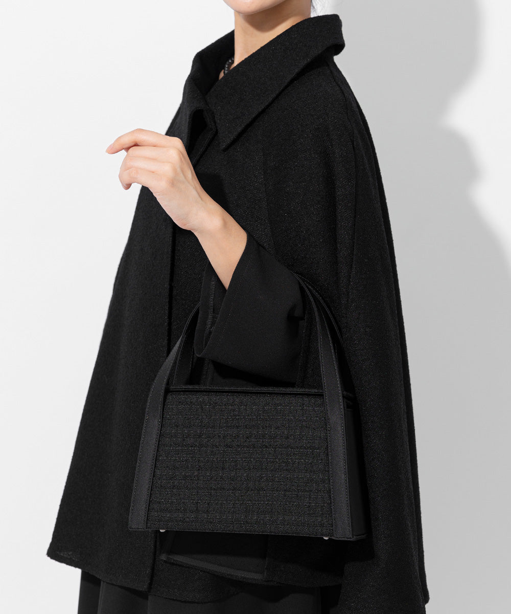 Inner magnet two-handled formal bag