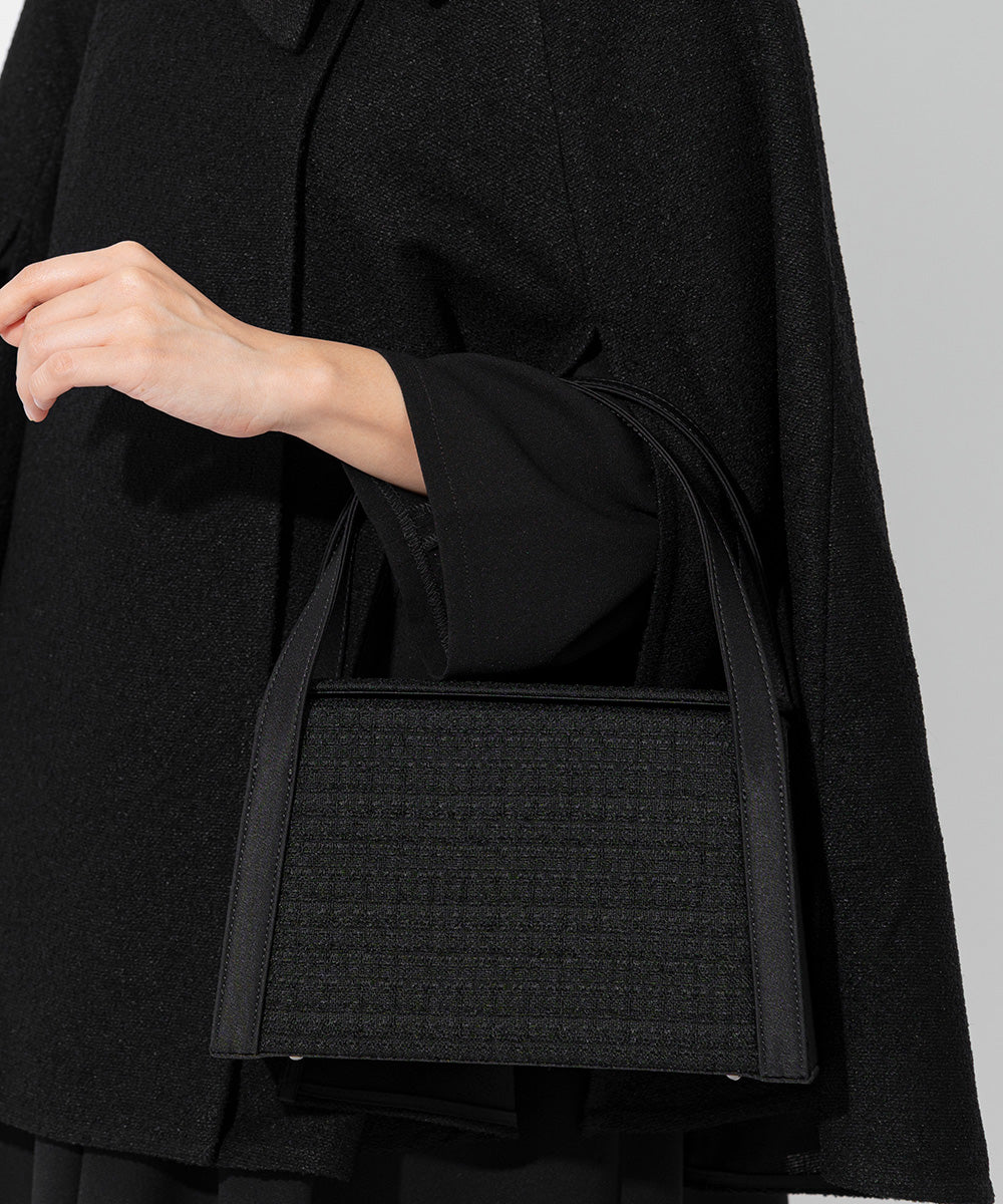 Inner magnet two-handled formal bag