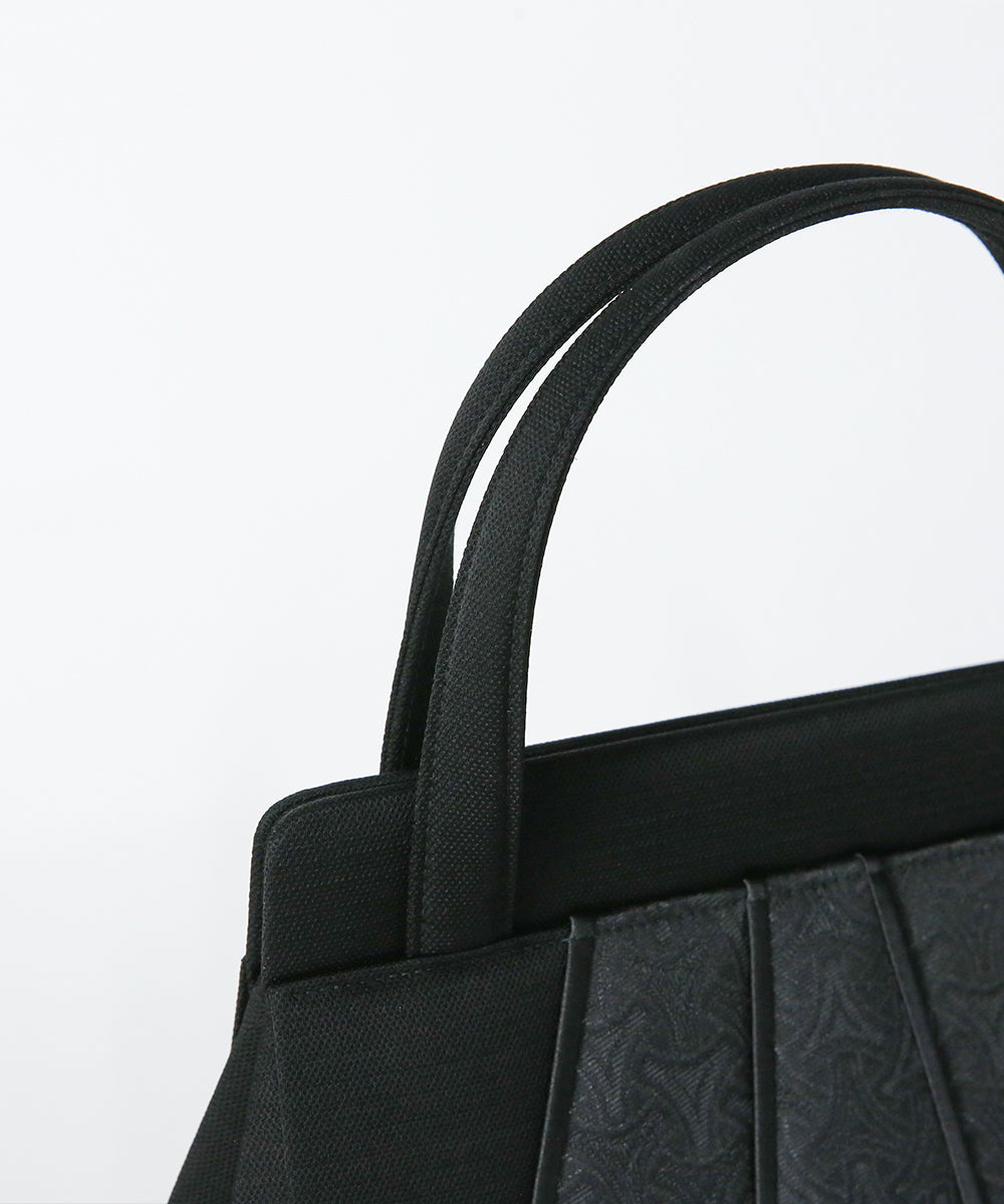 西陣織切り替えフォーマルバッグ