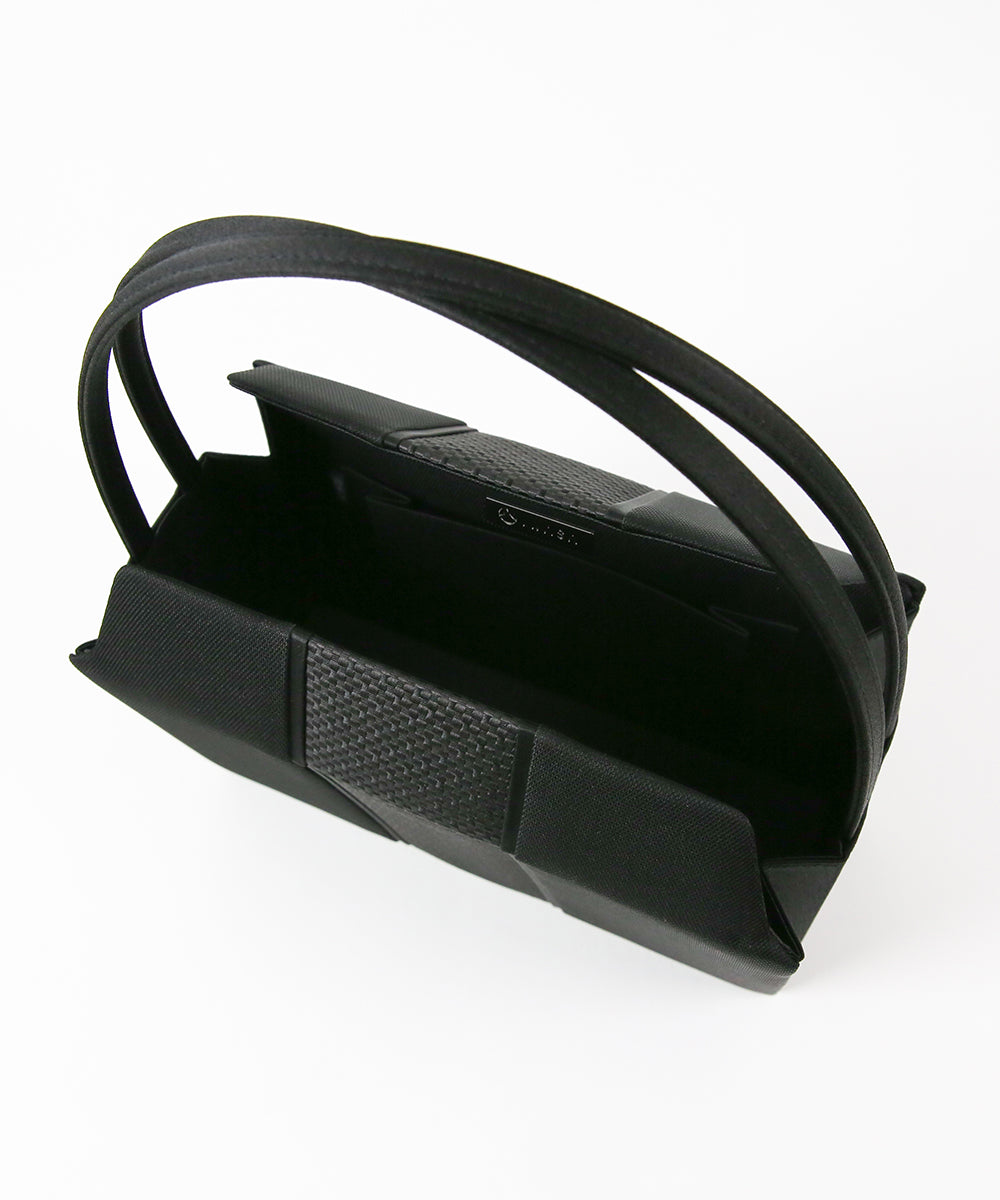 【予約 12月上旬発送】博多織×米沢織上部開閉フォーマルバッグ