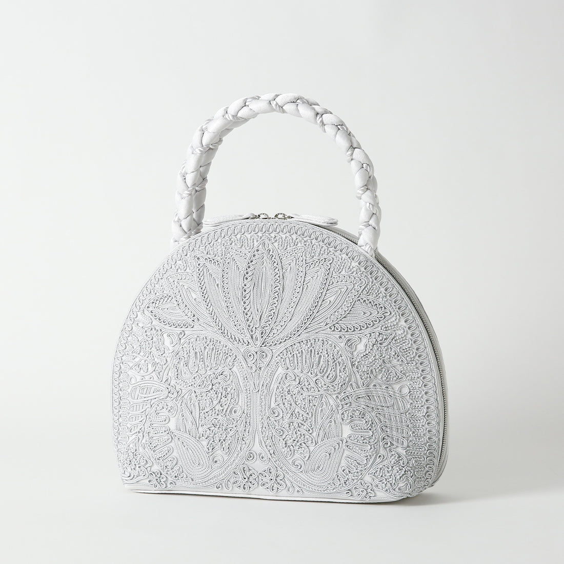 コード刺繍ハンドバッグ