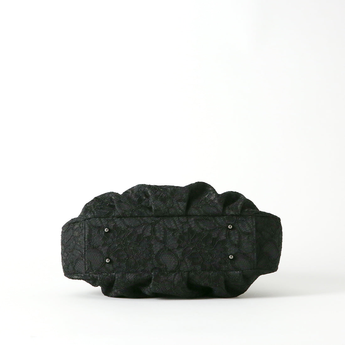 Cord Lace Balloon Bag with Tassel