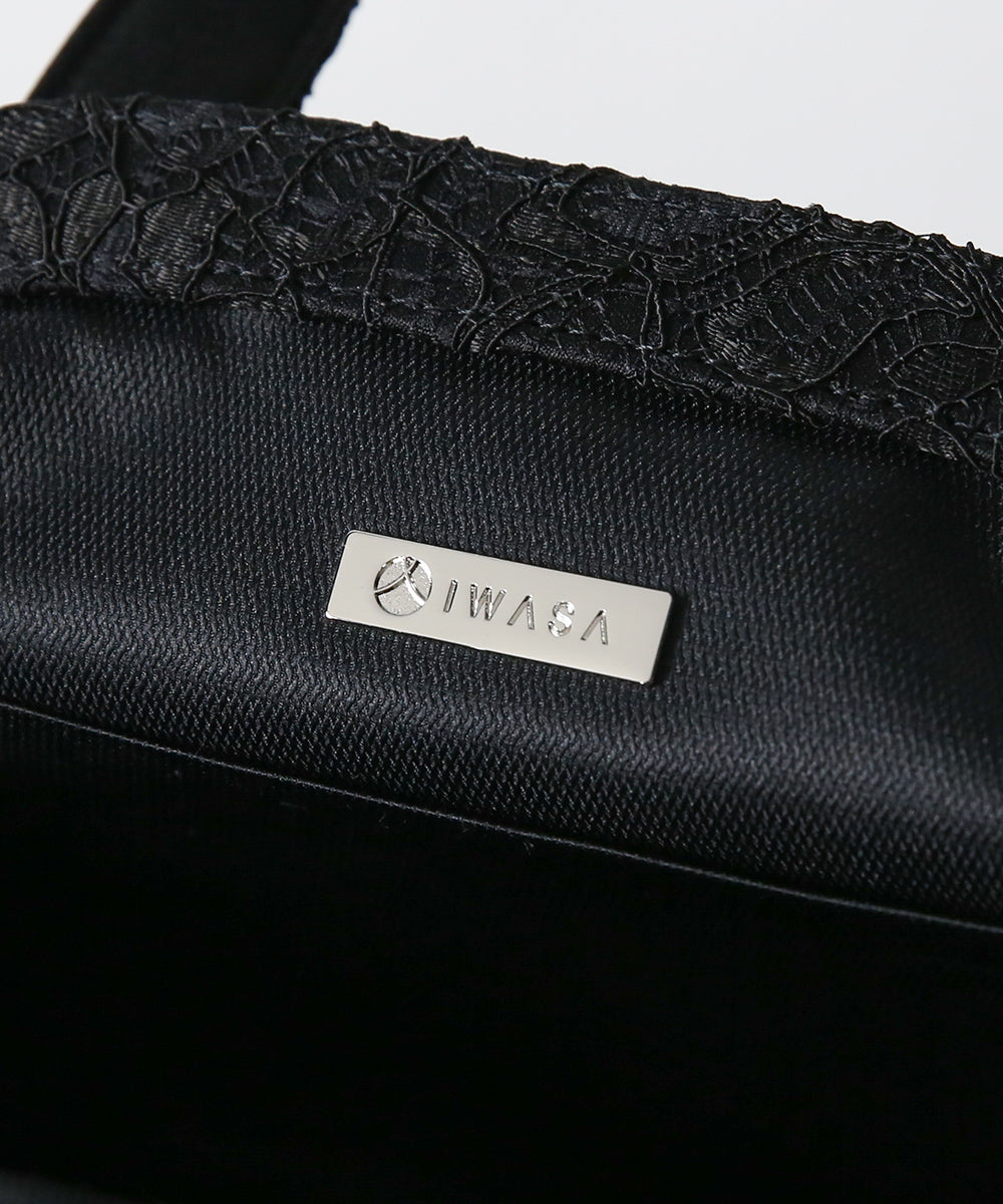 Cord Lace Balloon Bag with Tassel