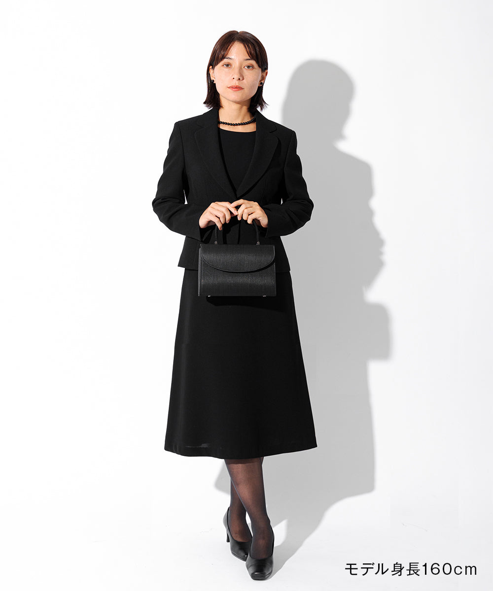 ホースヘアパイピングフォーマルバッグ