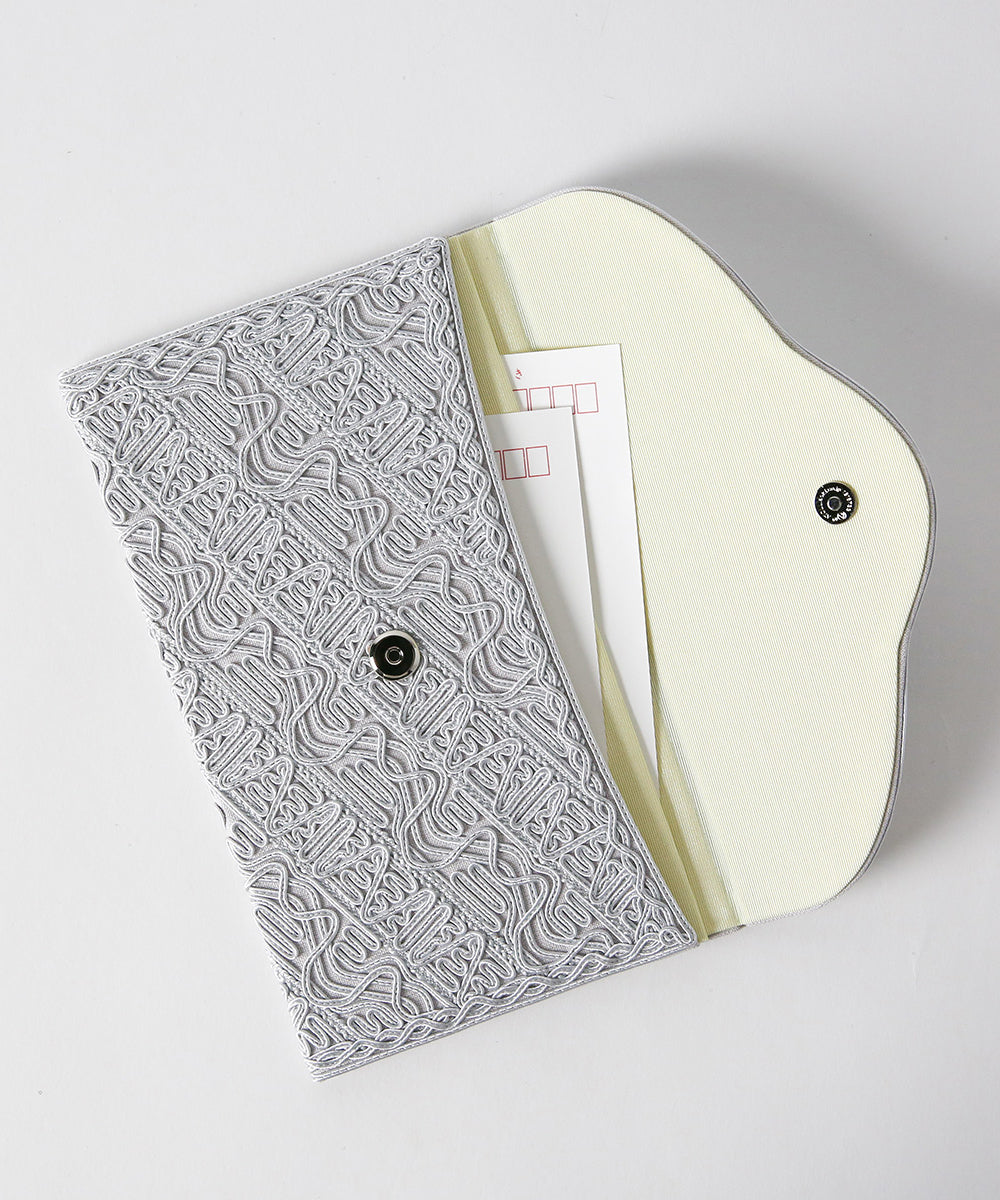 コード刺繍お慶び袱紗/お月謝袋入れ<ハードカバー>