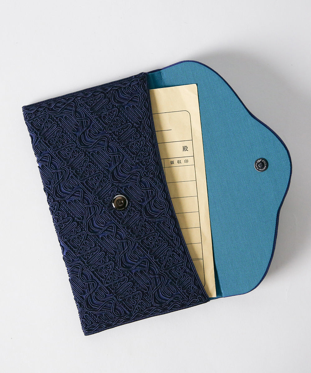 コード刺繍お慶び袱紗/お月謝袋入れ<ハードカバー>