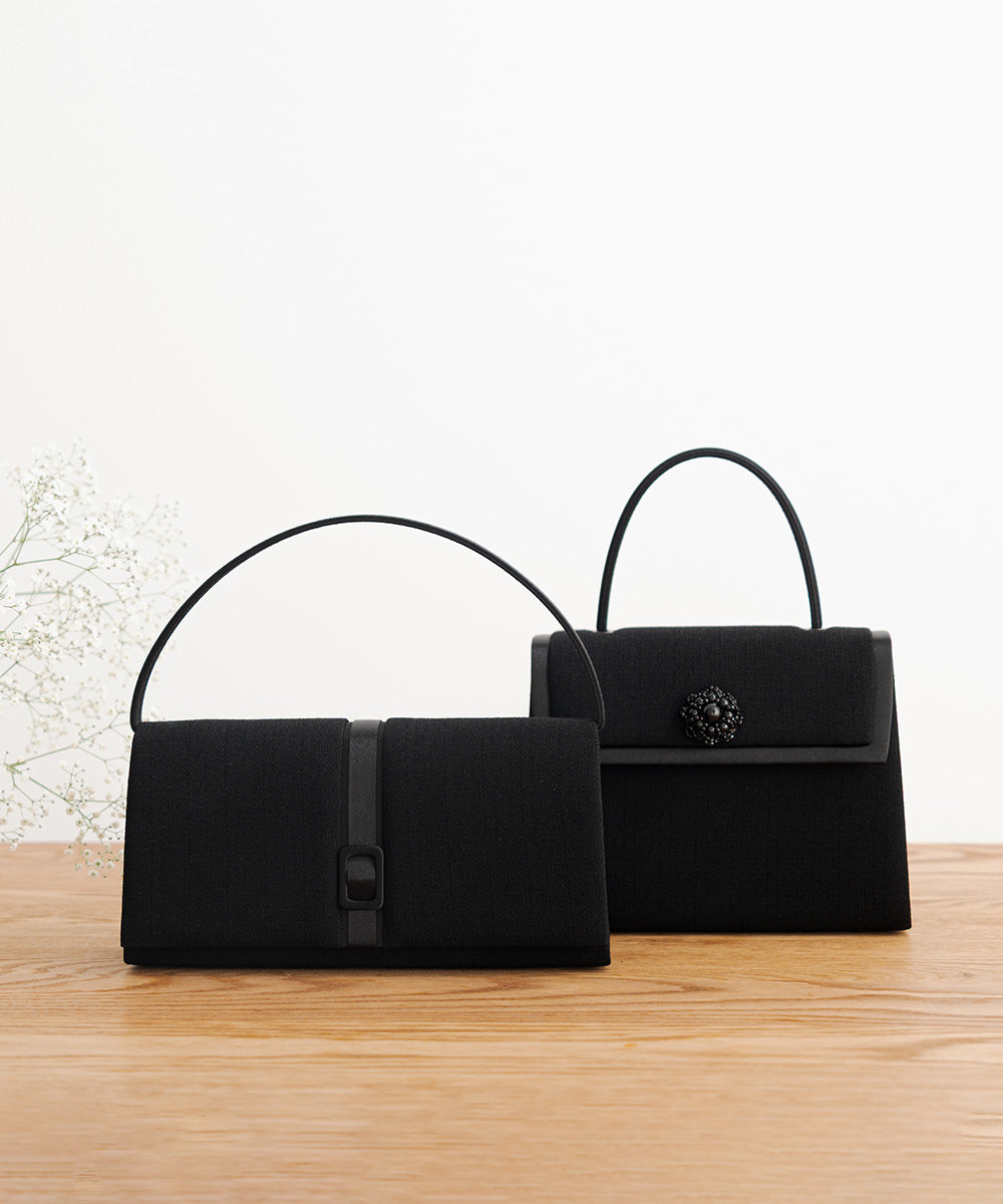 バックルデザインフォーマルバッグ