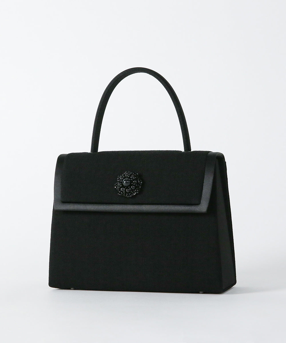 ブローチデザインフォーマルバッグ