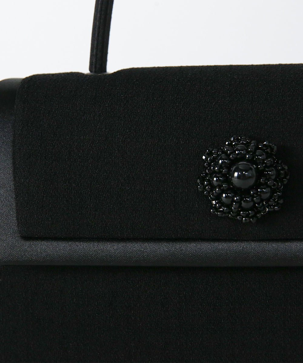 ブローチデザインフォーマルバッグ