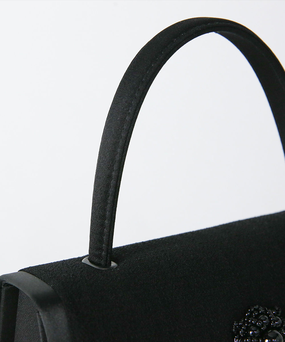 ブローチデザインフォーマルバッグ