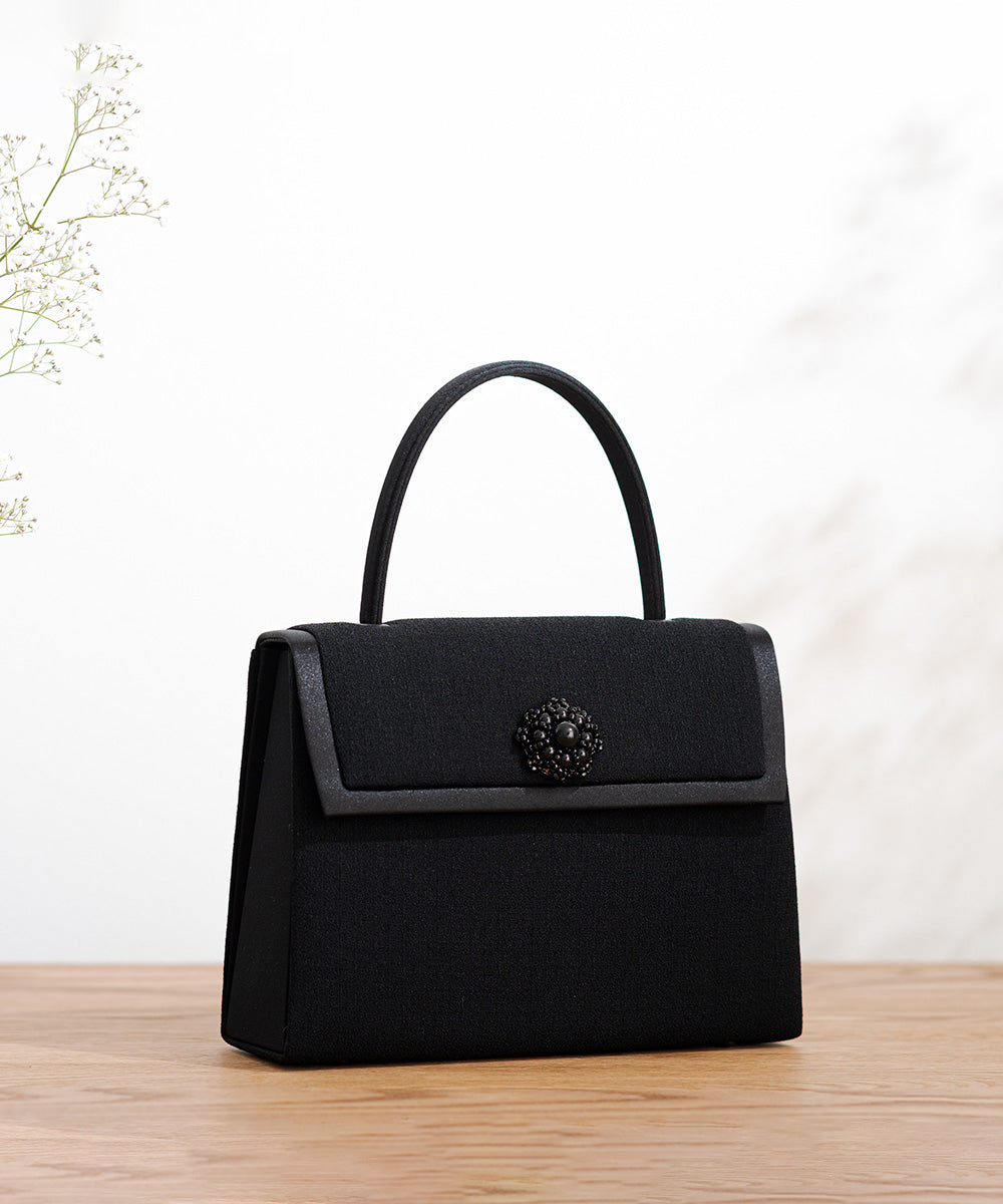 ブローチデザインフォーマルバッグ