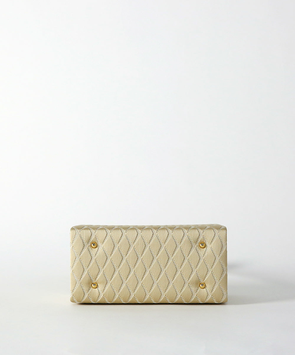 リボンハンドルスクエアバッグ