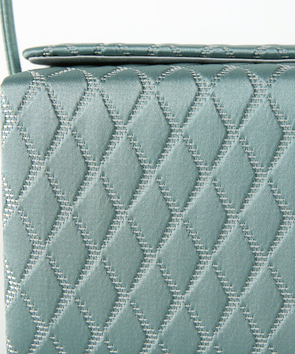 リボンハンドルスクエアバッグ