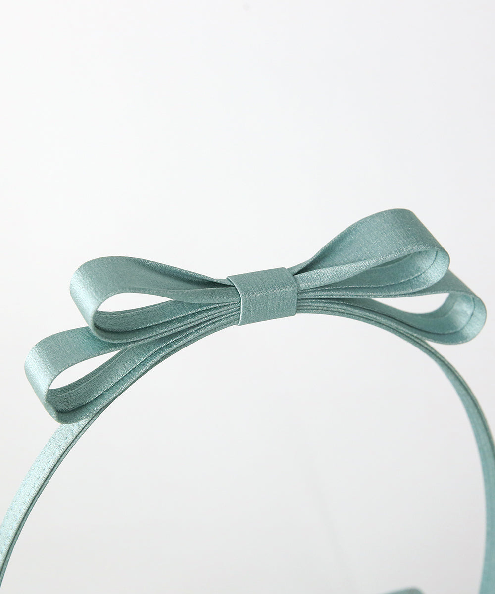 リボンハンドルスクエアバッグ