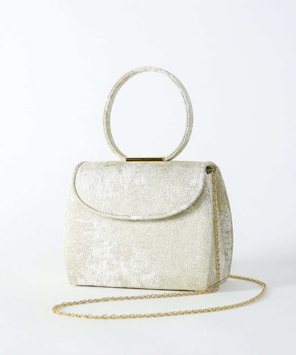 Nishijin-ori Textile Royal Bag and Zori Set