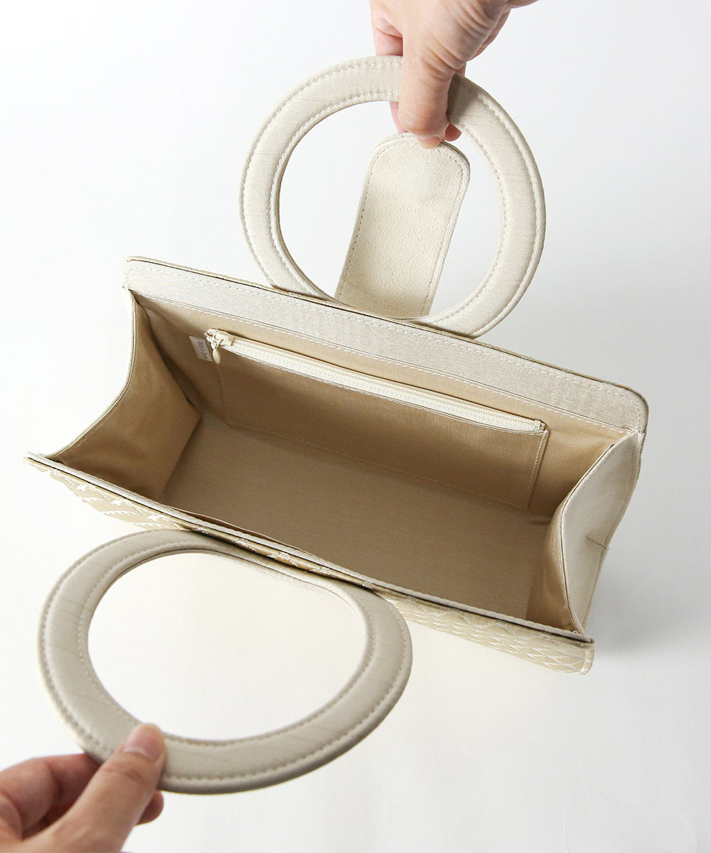 即納品|IWASA×スレンダー着付師 ハンドバッグセット|咲季モデル